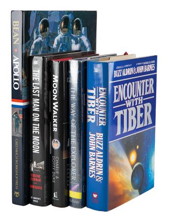 Lot #3488 Moonwalkers (5) Signed Books - Image 1