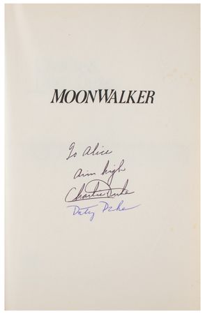 Lot #3488 Moonwalkers (5) Signed Books - Image 2