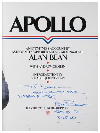 Lot #3488 Moonwalkers (5) Signed Books - Image 6