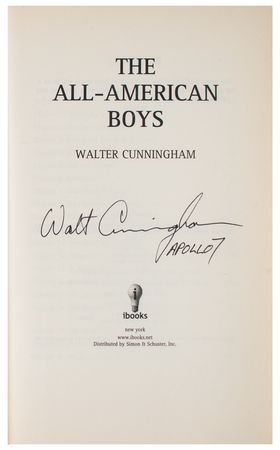 Lot #3483 Apollo Astronauts (6) Signed Books - Image 3