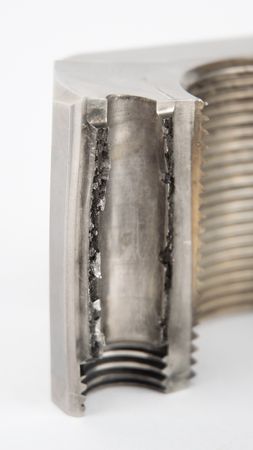 Lot #3572 STS-110 Flown Rear External Tank Strut Frangible Nut - Image 3