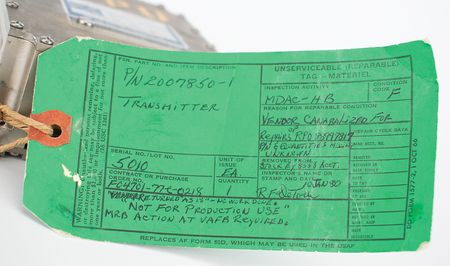 Lot #3659 USAF Launch Program Teledyne UHF Transmitter - Image 3