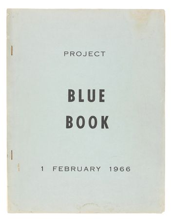 Lot #3666 USAF 'Project Blue Book' UFO Report - Image 1
