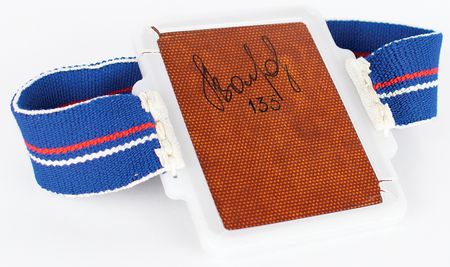 Lot #3618 Cosmonaut Aleksandr Volkov's Flown EVA Mirror - Image 2