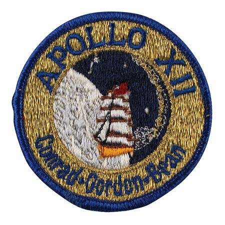 Lot #3720 Apollo 12 Cape Kennedy Medals Patch - Image 1