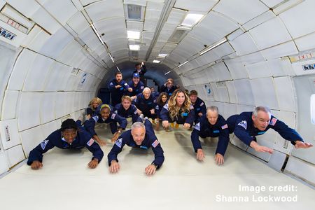 Lot #3725 Zero Gravity Flight with Apollo 16 Moonwalker Charlie Duke - Image 7