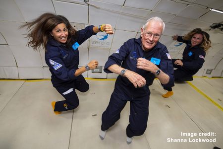 Lot #3725 Zero Gravity Flight with Apollo 16 Moonwalker Charlie Duke - Image 3