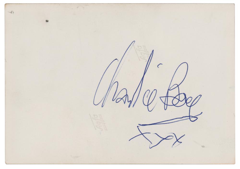 Rolling Stones: Charlie Watts Signed Photograph | RR Auction