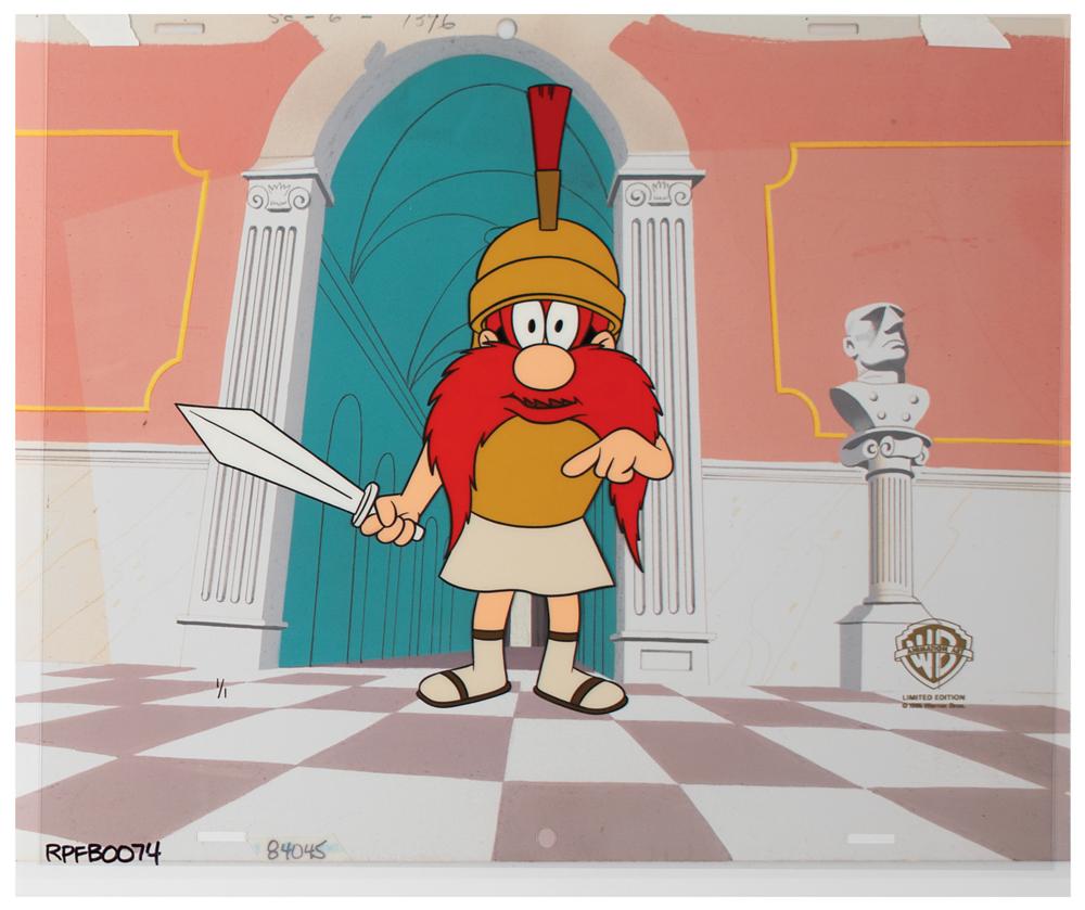 Yosemite Sam Limited Edition Cel From Roman Legion Hare RR Auction