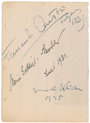 Lot #704 Conductors and Singers - Image 2