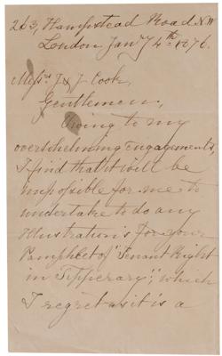 Lot #599 George Cruikshank - Image 2