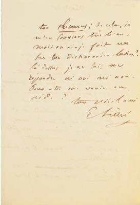 Lot #657 Lexicographers and Journalists (5) Signed Items - Image 7