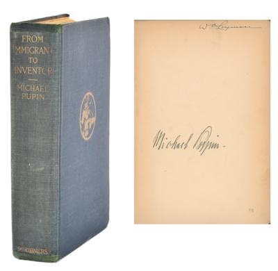 Lot #353 Michael Pupin Signed Book - Image 1
