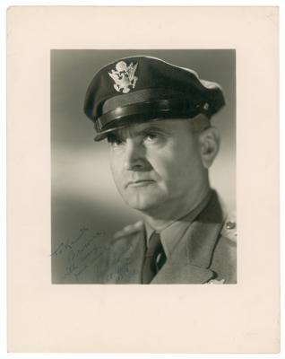 Lot #427 Ira Eaker Signed Photograph - Image 1