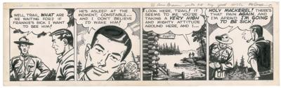Lot #1057 Ed Dodd Comic Strip and Signed Photograph - Image 2