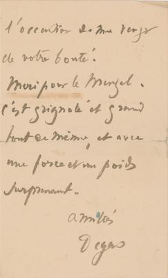 Lot #902 Rocky Marciano Signed Compliments Card - Image 3