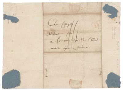 Lot #190 Xavier Bichat Autograph Letter Signed - Image 2