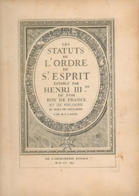 Lot #209 King Louis XV Book - Image 1
