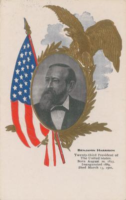 Lot #115 Benjamin Harrison Signature - Image 2