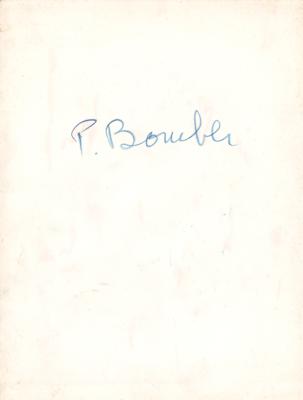 Lot #596 Pierre Boucher Signed Photograph - Image 2