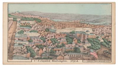 Lot #416 Civil War: Virginia and Washington, D.C. Military Map: 