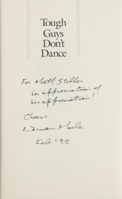 Lot #660 Norman Mailer Signed Book and Photograph - Image 2