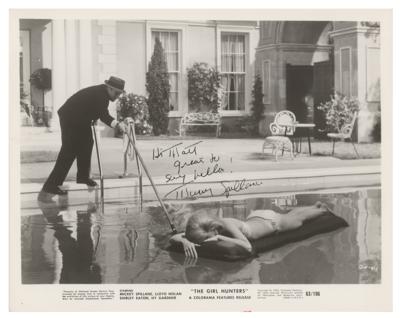 Lot #673 Mickey Spillane (2) Signed Photographs - Image 2