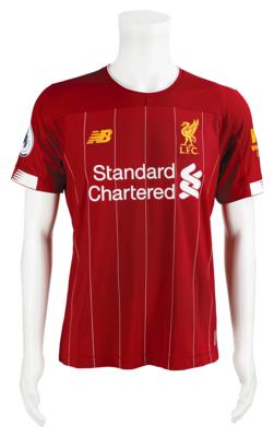 Lot #944 Soccer: Mohamed Salah Match-Worn Jersey - Image 1