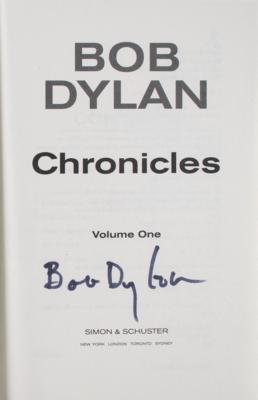 Lot #695 Bob Dylan Signed Book - Image 2