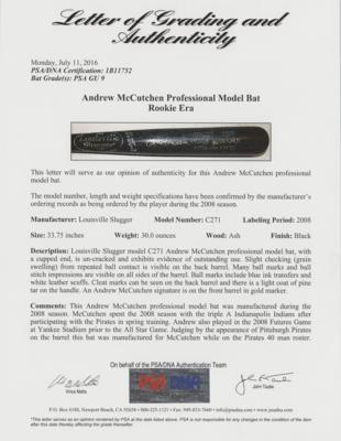 Lot #905 Andrew McCutchen's Game-Used Baseball Bat - Image 2