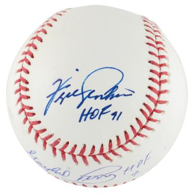 Lot #934 Pitchers (4) Signed Baseballs - Image 3