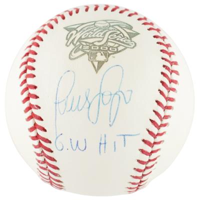 Lot #931 NY Yankees: World Series Champions (8) Signed Baseballs - Image 2
