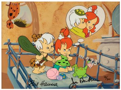 Lot #1196 Bill Hanna and Joe Barbera Signed Limited Edition Cel: 'Teen Dream' - Image 2