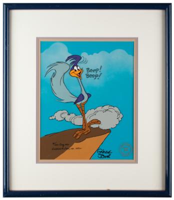 Lot #1162 Chuck Jones Signed Limited Edition Cel: 'Road Runner' - Image 1