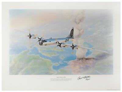 Lot #430 Enola Gay: Paul Tibbets Signed Print - Image 1
