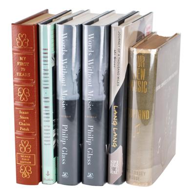 Lot #700 Classical Musicians and Composers (6) Signed Books - Image 1