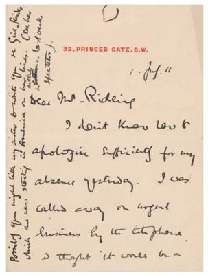 Lot #412 Robert Baden-Powell: 