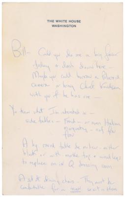 Lot #63 Jacqueline Kennedy White House Restoration Archive - Image 1