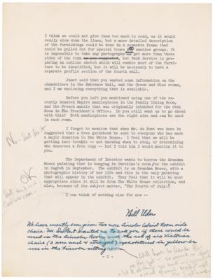 Lot #63 Jacqueline Kennedy White House Restoration Archive - Image 11