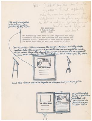 Lot #63 Jacqueline Kennedy White House Restoration Archive - Image 12