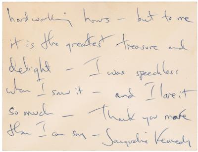 Lot #63 Jacqueline Kennedy White House Restoration Archive - Image 14