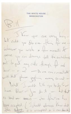Lot #63 Jacqueline Kennedy White House Restoration Archive - Image 22