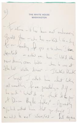 Lot #63 Jacqueline Kennedy White House Restoration Archive - Image 23