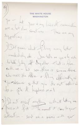 Lot #63 Jacqueline Kennedy White House Restoration Archive - Image 25