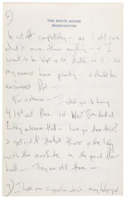 Lot #63 Jacqueline Kennedy White House Restoration Archive - Image 26