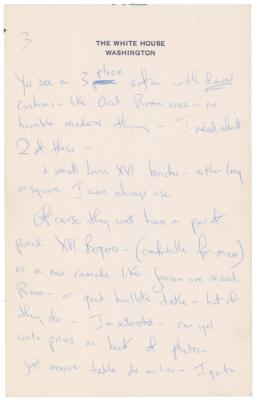 Lot #63 Jacqueline Kennedy White House Restoration Archive - Image 3