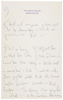Lot #63 Jacqueline Kennedy White House Restoration Archive - Image 31