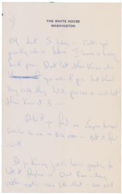 Lot #63 Jacqueline Kennedy White House Restoration Archive - Image 4