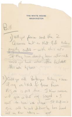 Lot #63 Jacqueline Kennedy White House Restoration Archive - Image 6