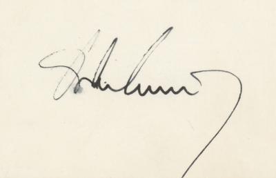 Lot #49 John F. Kennedy Typed Memo Signed as President - Image 2